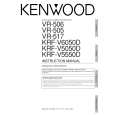 KENWOOD KRFV5550D Manual de Usuario