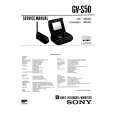 SONY GV-S50 Manual de Usuario