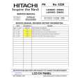 HITACHI L42V651 Instrukcja Serwisowa