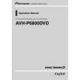 PIONEER AVH-P6800DVD Manual de Usuario