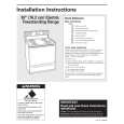 WHIRLPOOL YKERI201PW2 Manual de Instalación