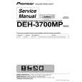 PIONEER DEH-3700MP Manual de Servicio