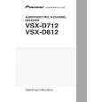 PIONEER VSX-D812-S/KUXJICA Manual de Usuario