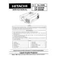 HITACHI CP-X935W Instrukcja Serwisowa