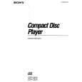 SONY CDP-C625 Manual de Usuario