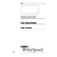 WHIRLPOOL AGB 452/WP Manual de Usuario