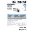 SONY DSC-P120 LEVEL2 Manual de Servicio