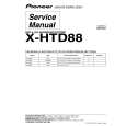 PIONEER X-HTD88/DLXJ/MA Instrukcja Serwisowa