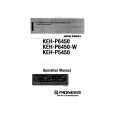 PIONEER KEH-P6450-W Manual de Usuario