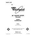 WHIRLPOOL RH2030XXW0 Catálogo de piezas
