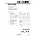 SONY XRS888MK2 Manual de Servicio