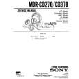 SONY MDR-CD370 Manual de Servicio