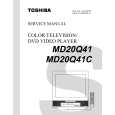 TOSHIBA MD20Q41 Manual de Servicio