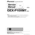 PIONEER GEX-P10XMT/XN/UC Instrukcja Serwisowa