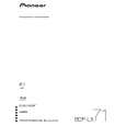 PIONEER BDP-LX71/WS5 Manual de Usuario