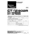 PIONEER CT-W802R Instrukcja Serwisowa