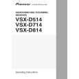 PIONEER VSX-D714-K/SPWXJI Instrukcja Obsługi