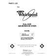 WHIRLPOOL MW8400XR0 Catálogo de piezas