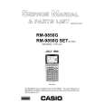 CASIO RM-9850G SET Manual de Servicio