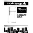 WHIRLPOOL ET12CCRSG00 Manual de Usuario