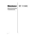 BLOMBERG KT11500 Manual de Usuario