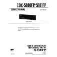 SONY CDX5181FP Manual de Servicio