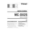 TEAC MC-DX25 Manual de Servicio