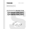 TOSHIBA TLP251 Instrukcja Serwisowa