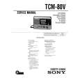 SONY TCM-80V Manual de Servicio
