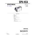 SONY SPKHCA Manual de Servicio