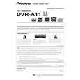 PIONEER DVR-A11XLC/KBXV/5 Instrukcja Obsługi