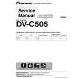 PIONEER DV-C505/KCXU Manual de Servicio