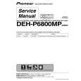 PIONEER DEH-P6800MP/X1P/EW Instrukcja Serwisowa