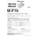 PIONEER M-F10/MYXJ Manual de Servicio