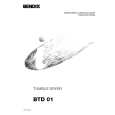 TRICITY BENDIX BTD01 Manual de Usuario