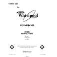WHIRLPOOL ET18MKXSW00 Catálogo de piezas