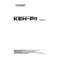 PIONEER KEH-P11EW Manual de Usuario