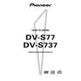PIONEER DV-S737 Manual de Usuario