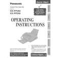 PANASONIC KXFP250 Instrukcja Obsługi