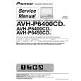 PIONEER AVH-P6400CD/UC Instrukcja Serwisowa