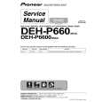 PIONEER DEH-P660XN Instrukcja Serwisowa
