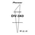 PIONEER DV-343/WVXQ Manual de Usuario