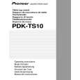 PIONEER PDK-TS10 Manual de Usuario