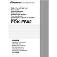 PIONEER PDK-FS02/WL Instrukcja Obsługi