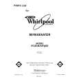 WHIRLPOOL ET25DMXWG00 Catálogo de piezas