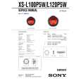 SONY XSL120P5W Instrukcja Serwisowa