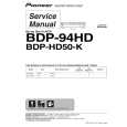 PIONEER BDP-HD50-K/KUC Instrukcja Serwisowa