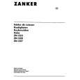 ZANKER ZN327BK Manual de Usuario
