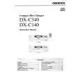 ONKYO DX-C140 Manual de Usuario