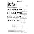 PIONEER SE-M370/XCN/EW Manual de Servicio